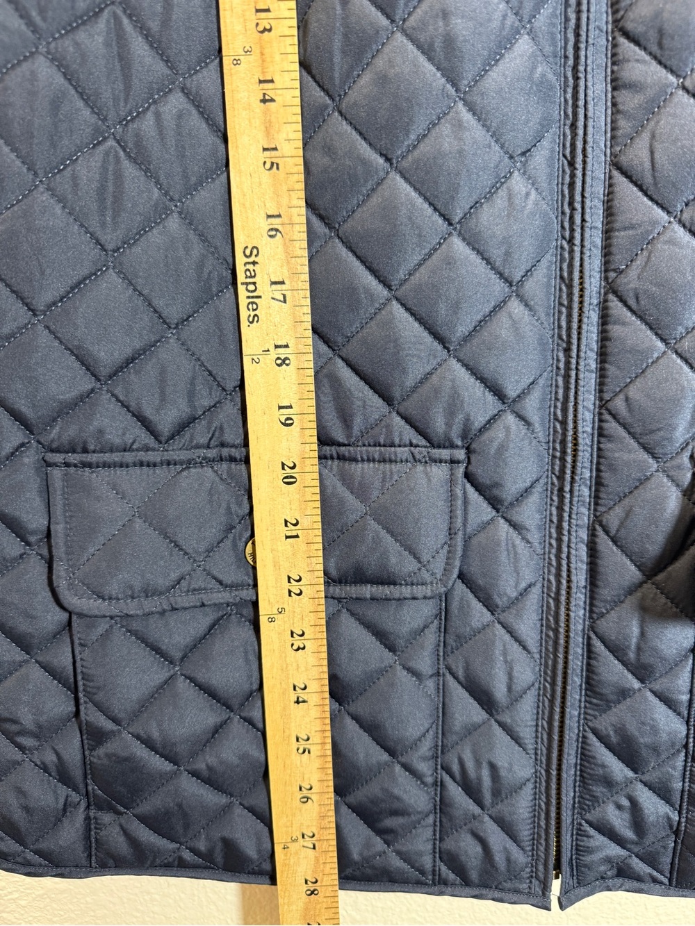 Tommy Hilfiger Quilted Puffer Vest Full Zip (Size Large)Fashion Trendy Chic - Picture 7 of 8